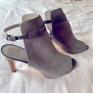 Franco Sarto Peep Toe Booties